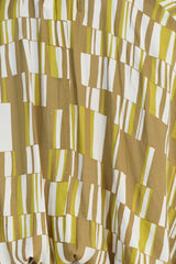 Luna Long Dress // Star Matrix Print