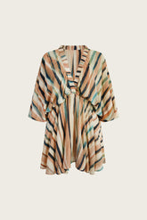 Noa Short Dress // Terra Flow Tie Dye