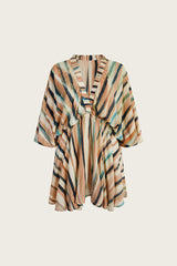 Noa Short Dress // Terra Flow Tie Dye