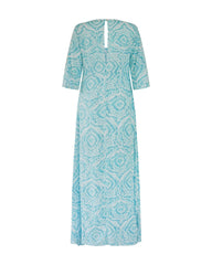 Cielo Long Tunic // Ocean Mandala Print