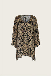 Leia Short Tunic // Mystic Heart Print