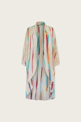 Elu Long Kimono // Brushlight Tie Dye