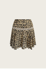 Sol Short Skirt// Untamed Print