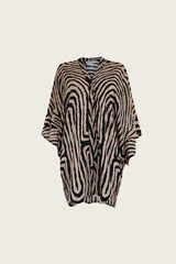 Mira Short Kimono // Tribal Moon Print