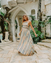 Vale Long Dress // Terra Flow Tie Dye