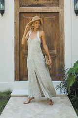 Mayra Long Dress – Mystical Print