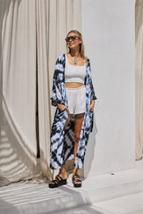 Gypsy Kimono & Top – Abstract Bubble Tie Dye