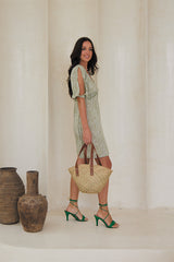 Urbanite Short Tunic – Artful Print Sand