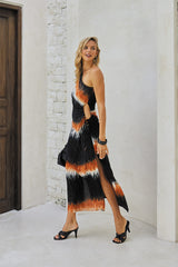 Evengeline Long Dress – Color Burst Tie Dye