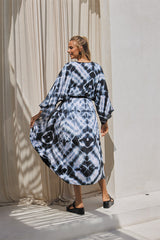 Gypsy Kimono & Top – Abstract Bubble Tie Dye