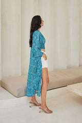 Lunaire Kimono & Top – Mystical Print