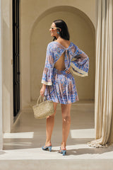 Arabella Shirt – Vintage Print Embroidered