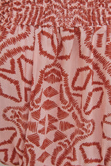 Blow Top – Ethnic Fusion Print