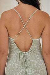 Nexus Long Dress – Artful Print