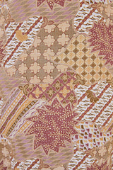 Violette Long Tunic – Vintage Print Embroidered