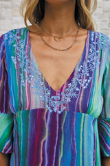 Violette Long Tunic – Ethereal Tie Dye