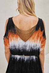 Renaissance Short Tunic – Color Burst Tie Dye