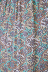 Wanderlust Short Tunic – Psychedelic Print with Lace