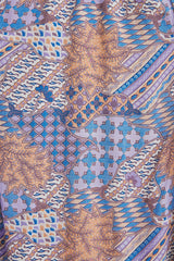 Violette Long Tunic – Vintage Print Embroidered