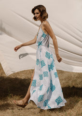 Jade Dress // Georgette Print