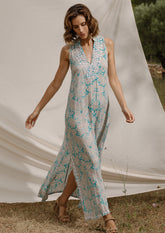 Marsala Kaftan // Perenne Print