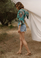 Madison Top // Geode Tie Dye