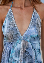 Deja Dress // Bora Tie Dye - Azul