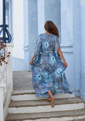 Lola Kaftan // Bora Tie Dye - Azul