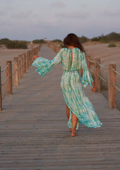 Cora Kaftan // Tanit Tie Dye – Verde