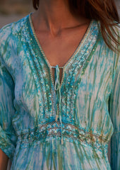 Cora Kaftan // Tanit Tie Dye – Verde