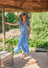 Rani Play Dress // Molí Tie Dye - Azul