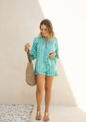 Paloma Trousers // Abanico Print