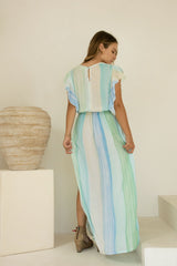 Yolanthe Long Tunic // Stripes Batik