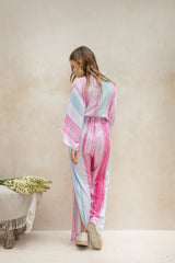 Adelaide Long Jumpsuit // Stripes Batik