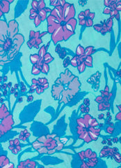 Giselle Mini Dress // Los Rosales Print