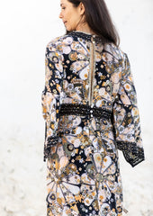 Cora Kaftan // Gertrudis Print - Terracota