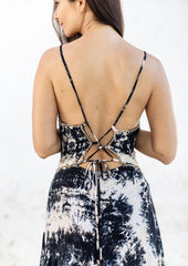 Abai Dress // Carbo Tie Dye – Negro