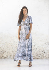 Abito Ines // Tanit Tie Dye - Grigio