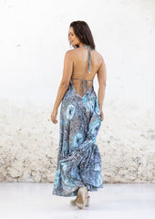 Deja Dress // Bora Tie Dye - Azul