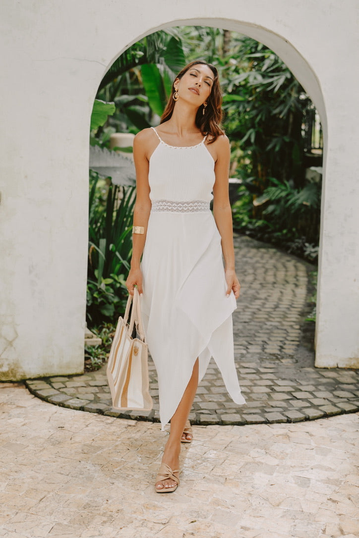 Alma Short Dress // New Moon Plain