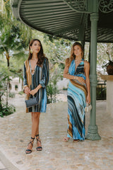 Violeta Short Tunic // Stargaze Tie Dye