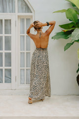 Luzia Long Dress // Untamed Print