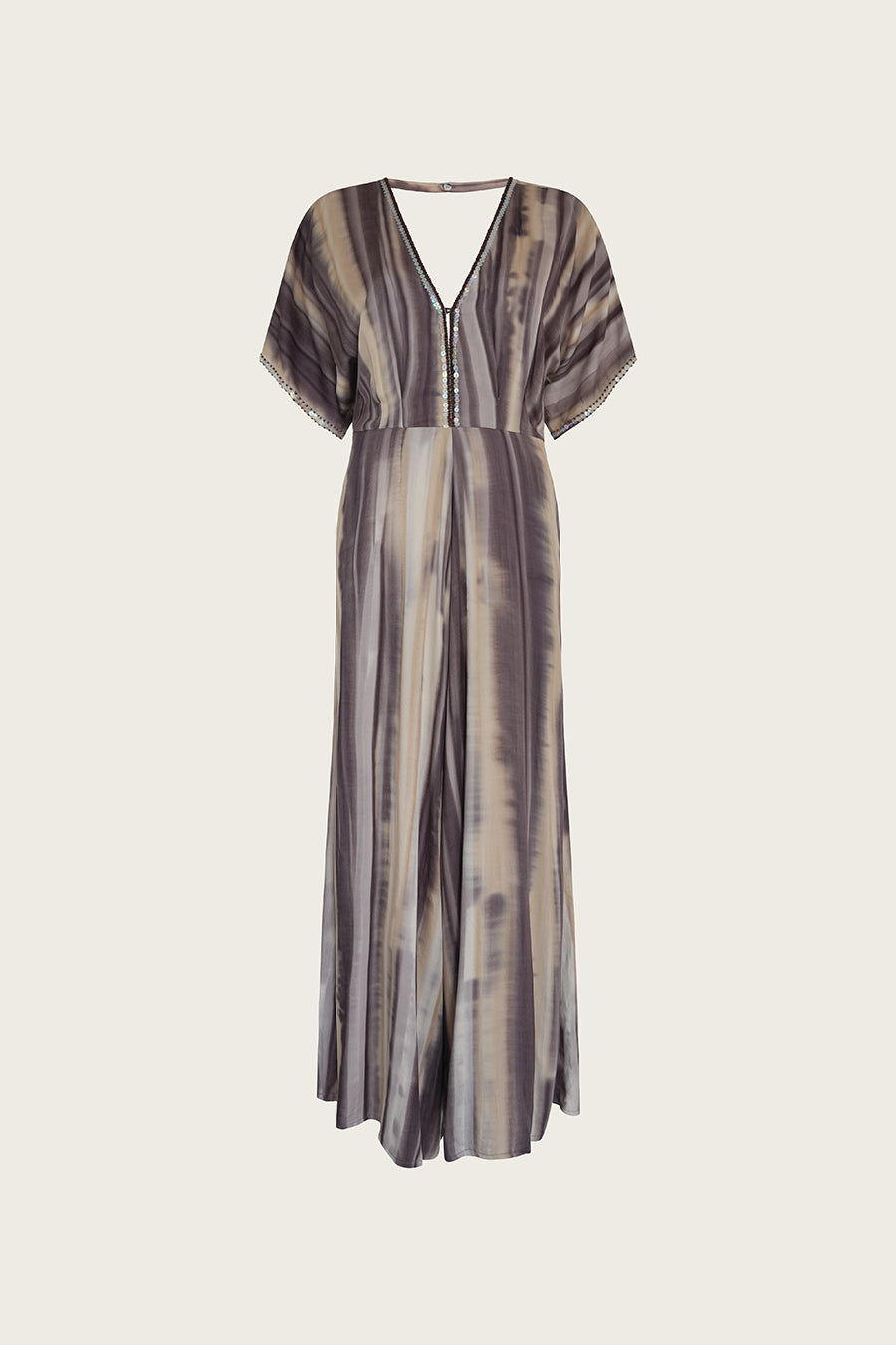 Cleo Long Jumpsuit // Stargaze Tie Dye