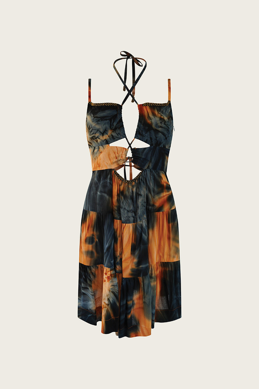 Cora Short Dress // Ocean Fade Tie Dye