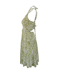 Leni Short Dress // Mystic Heart Print