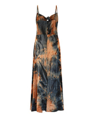 Rae Long Dress // Ocean Fade Tie Dye