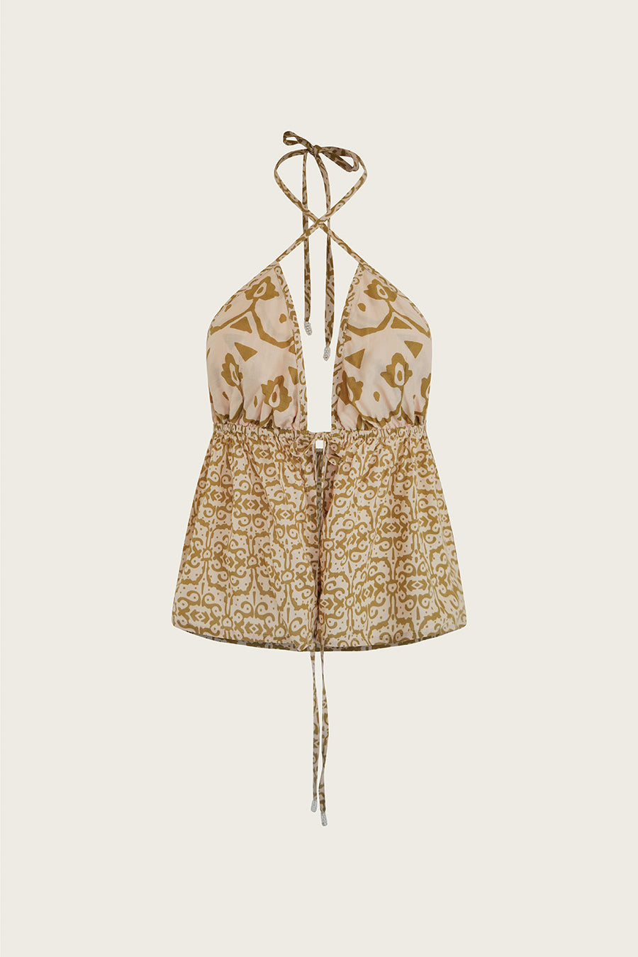 Rain Top // Nomad Border Print