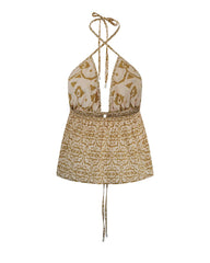 Rain Top // Nomad Border Print