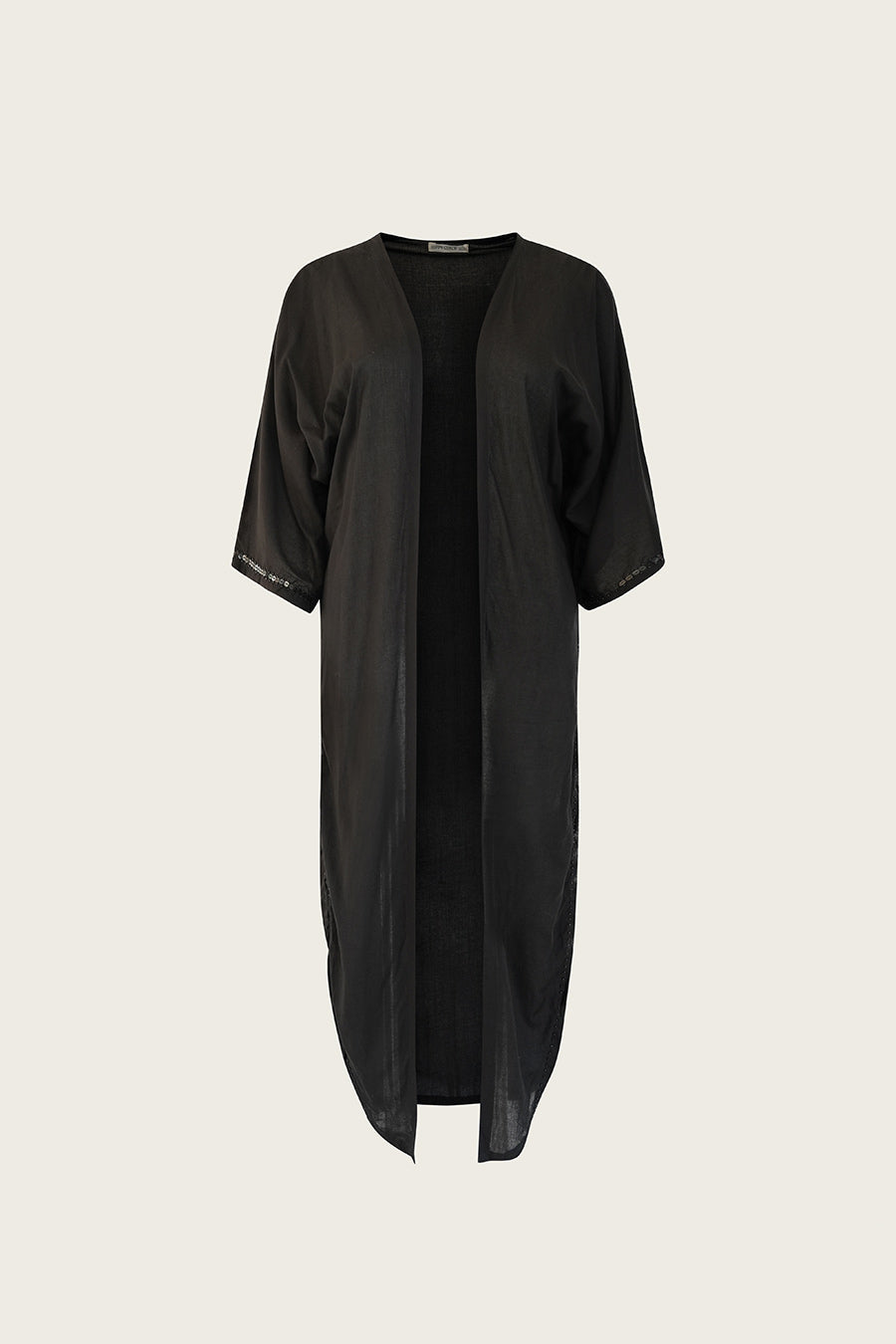 Rae Long Kimono // Luna Plain Solid