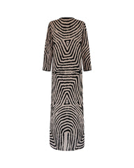 Rain Long Tunic // Tribal Moon Print